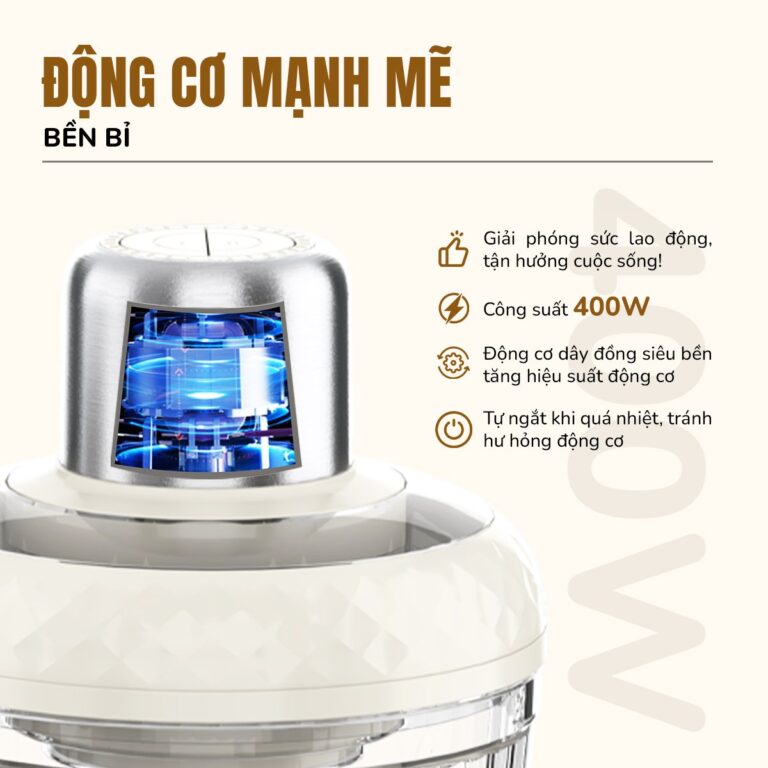 Máy xay thịt 2.5L Unie UM366