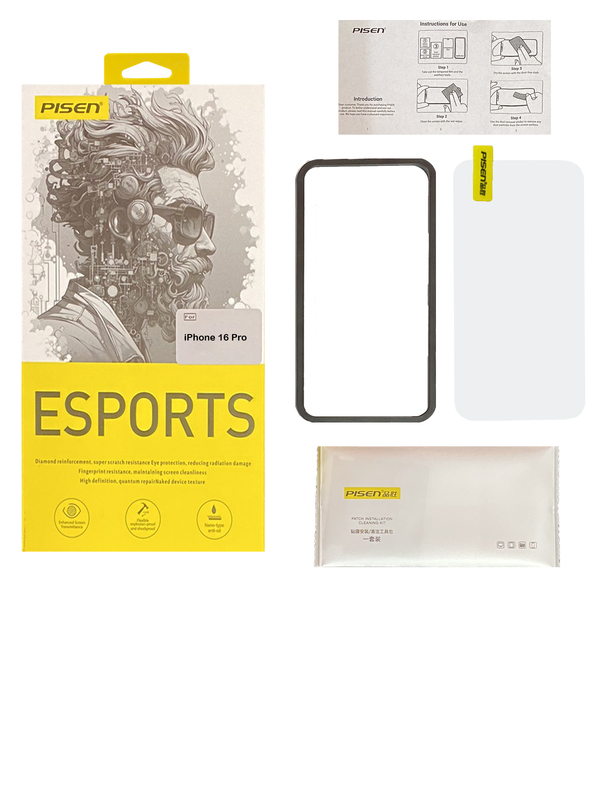 Miếng dán cường lực PISEN-ESPORTS Rimless HD Diamond I16 Plus (MRE-TM95-I16 Plus)