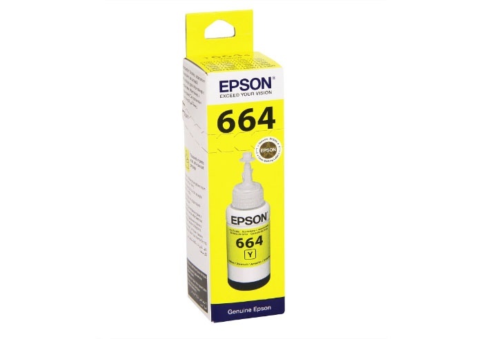 Mực Epson (T6644) Yellow 70ML Ink Bottle for for L310/L220/L210/L360/L365 -2.200 trang