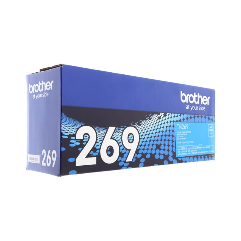 Mực in laser Brother TN269C (Dùng cho máy L3240CDW/L3280CDW/DCP-L3560CDW/MFC-L3760CD/L8340CDW)_cyan