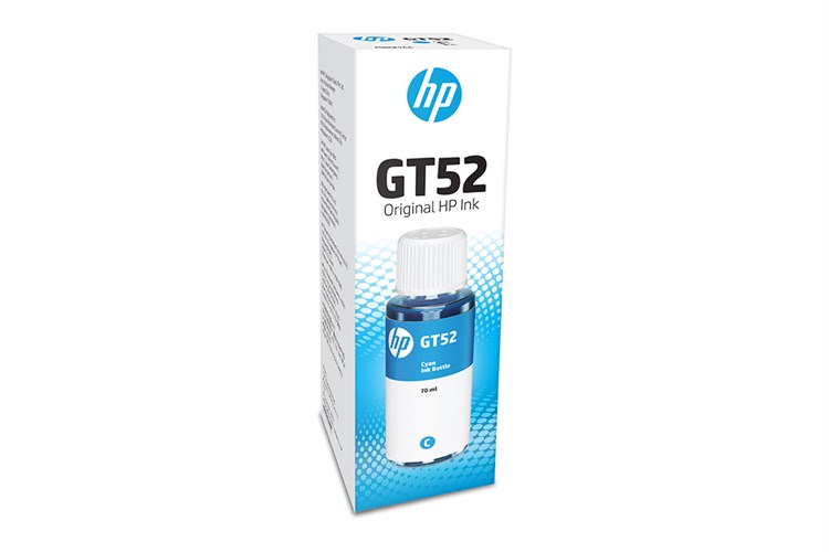 Mực in phun HP GT52 Cyan M0H54AA (Dùng cho máy Smart Tank 5810/5820/315/415/210/500/580/585)