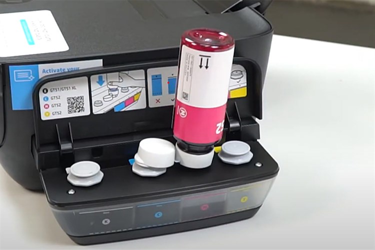 Mực in phun HP GT52 Magenta M0H55AA (Dùng cho máy Smart Tank 5810/5820/315/415/210/500/580/585)