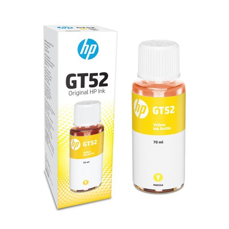 Mực in phun HP GT52 Yellow M0H56AA (Dùng cho máy Smart Tank 5810/5820/315/415/210/500/580/585)