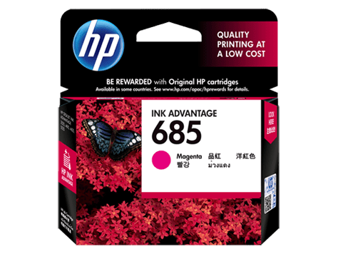 Mực máy in (CZ123AA ) HP 685 Magenta Ink Cartridge for 3525/5525/6525/4615/4625/6525-300 trang