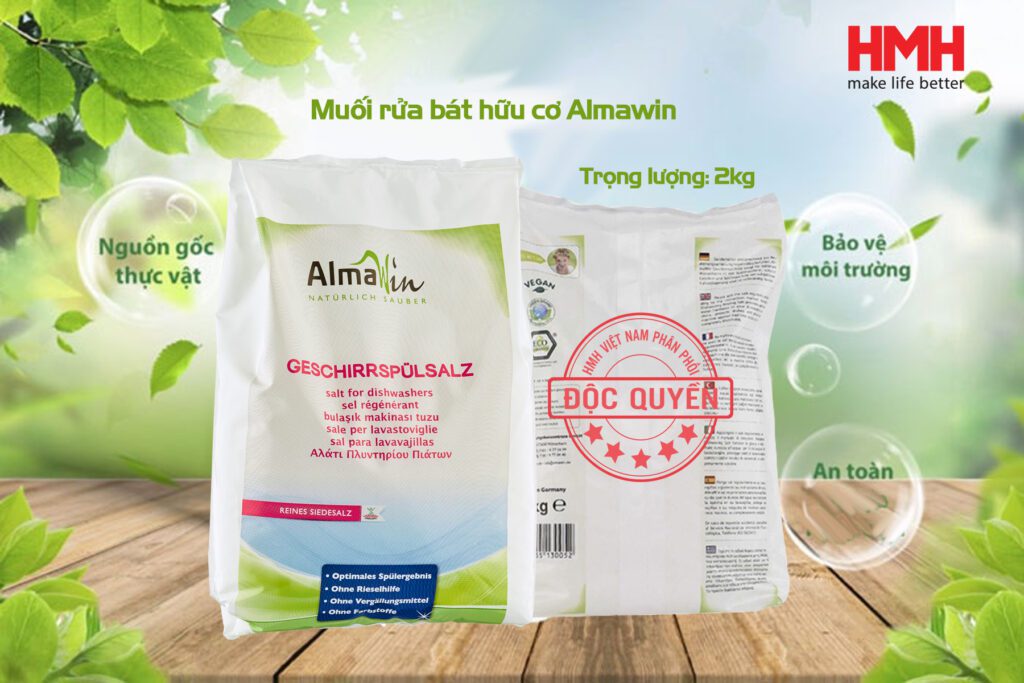 Muối Rửa Bát Almawin Hữu Cơ 2Kg HMH.4101120