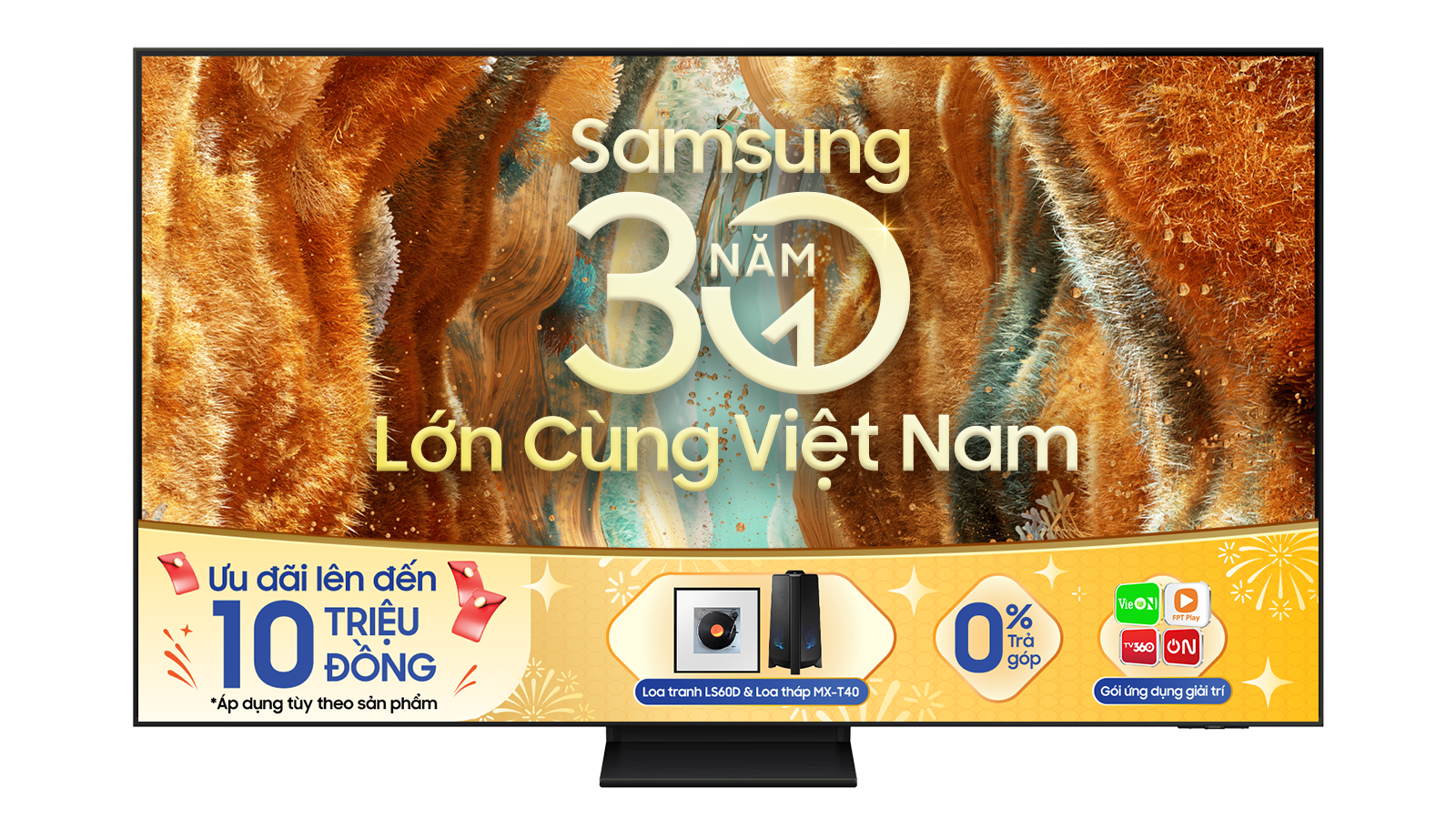 NEO QLED Mini LED Tivi 4K Samsung 75 inch 75QN70F Smart AI TV