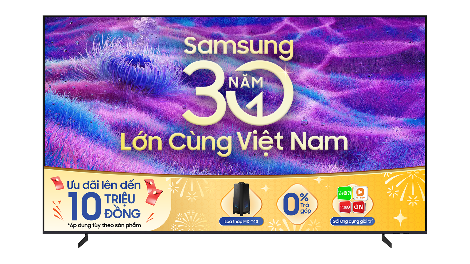 NEO QLED Mini LED Tivi 4K Samsung 75 inch 75QN80F Smart AI TV