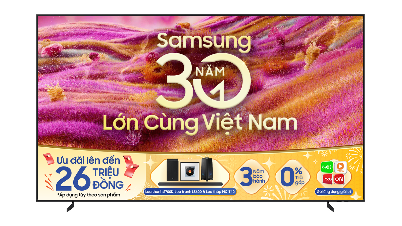 NEO QLED Mini LED Tivi 4K Samsung 98 inch 98QN90F Smart AI TV