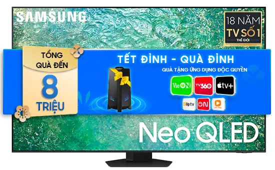 NEO QLED Mini LED Tivi 4K Samsung 75 inch 75QN85C Smart AI TV