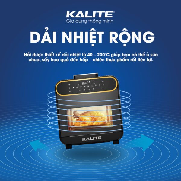 Nồi Chiên Hơi Nước Kalite 15L Steam Pro