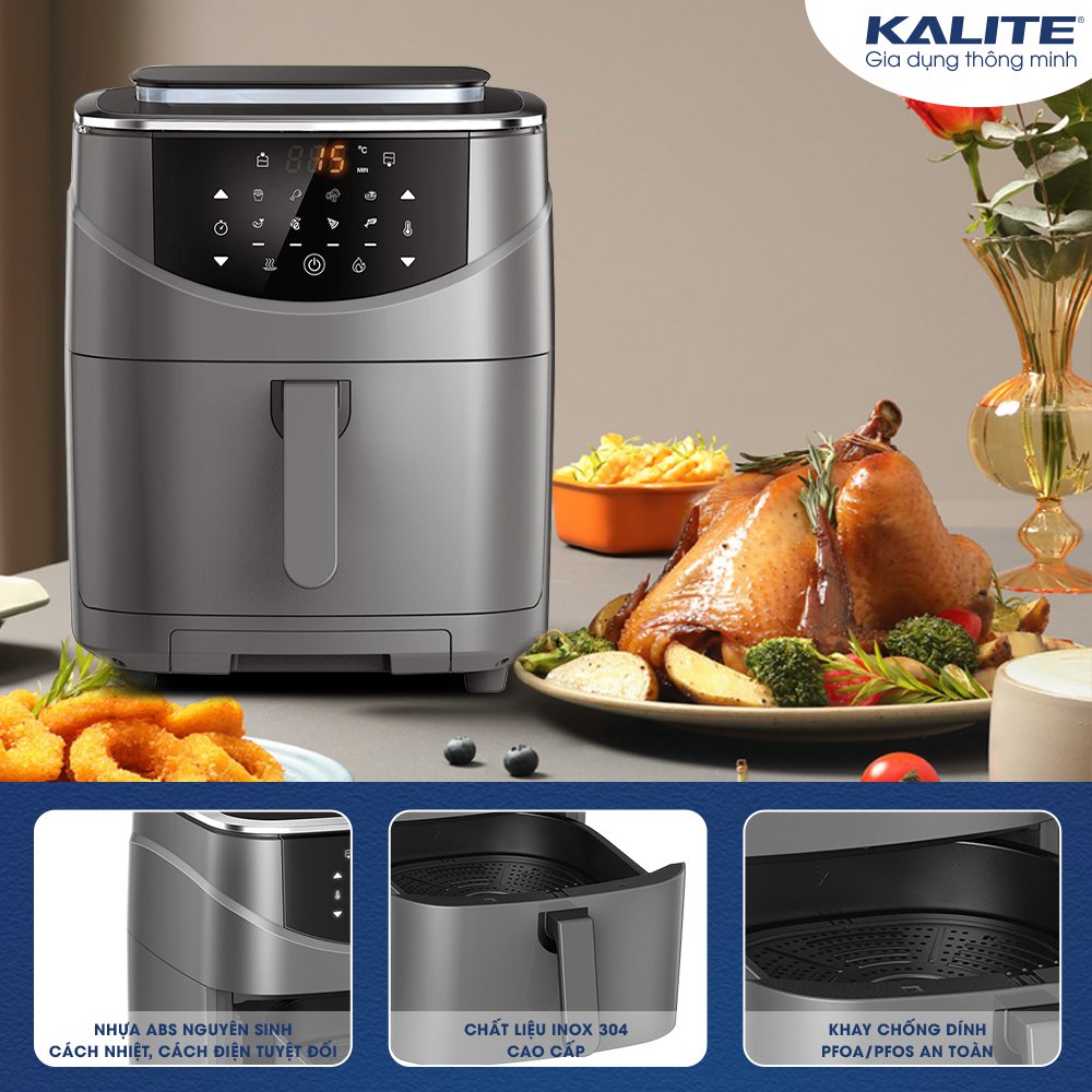 Nồi Chiên Hơi Nước Kalite 7L Steam 7
