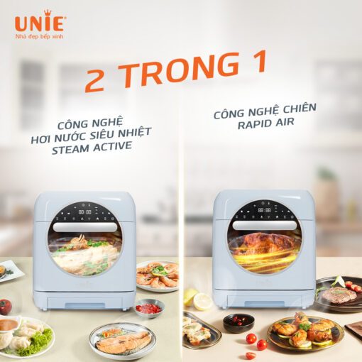Nồi chiên hơi nước Unie 15L Steam Color