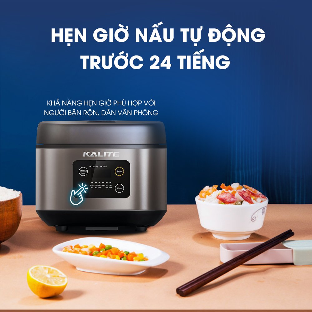 Nồi Cơm Điện Tử Kalite 1.8L KL-620