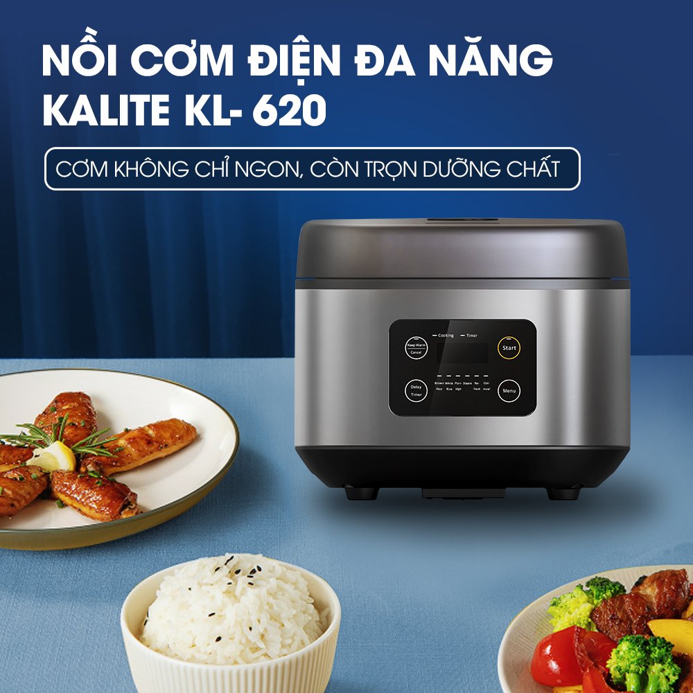 Nồi Cơm Điện Tử Kalite 1.8L KL-620