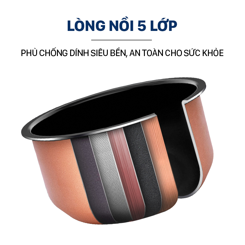 Nồi áp suất đa năng 6L Coex CP-3217A