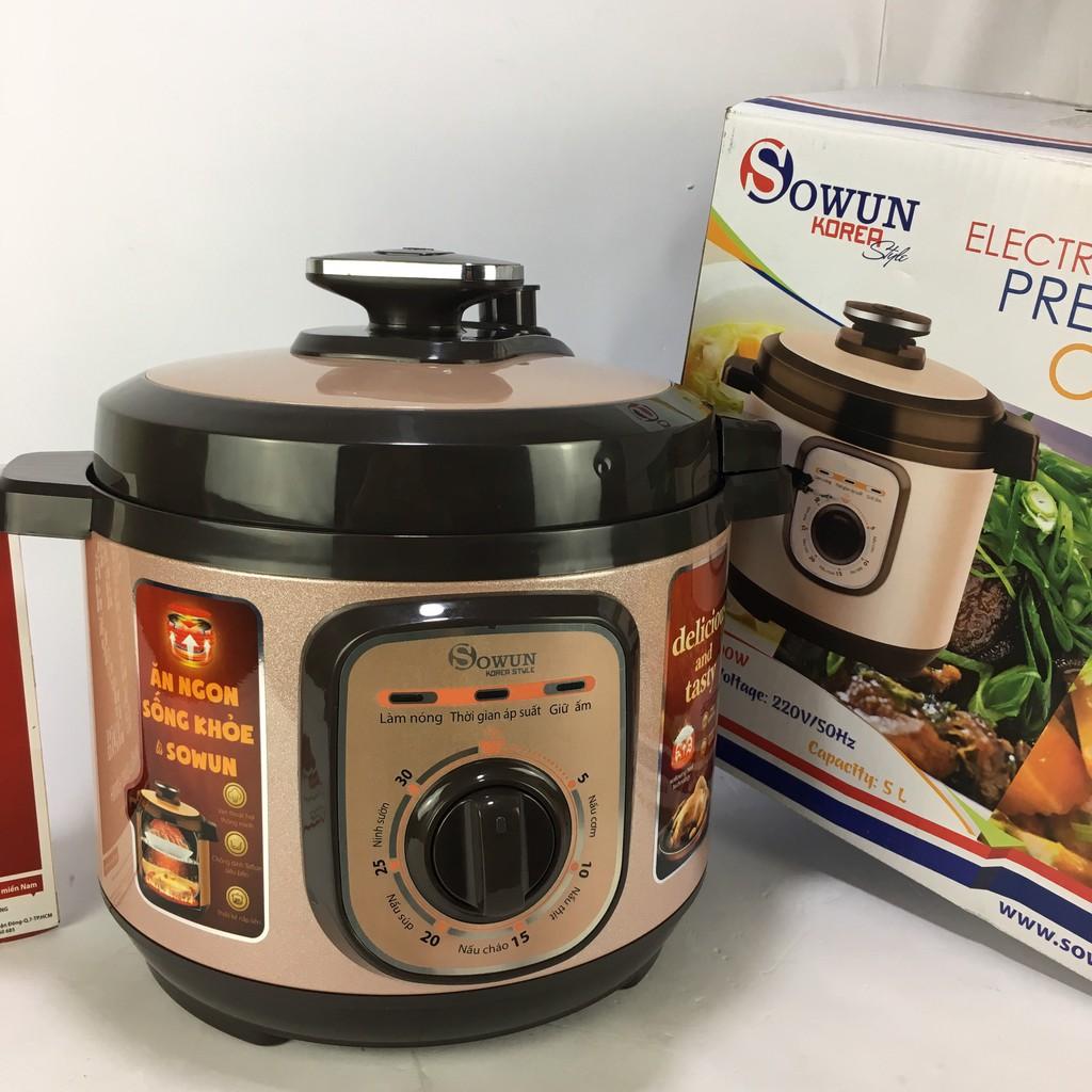 Nồi áp suất điện 5L Sowun SW 681S