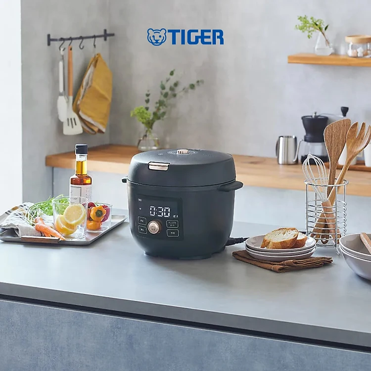 Nồi áp suất điện tử 2,5L Tiger COK-B40W-Japan