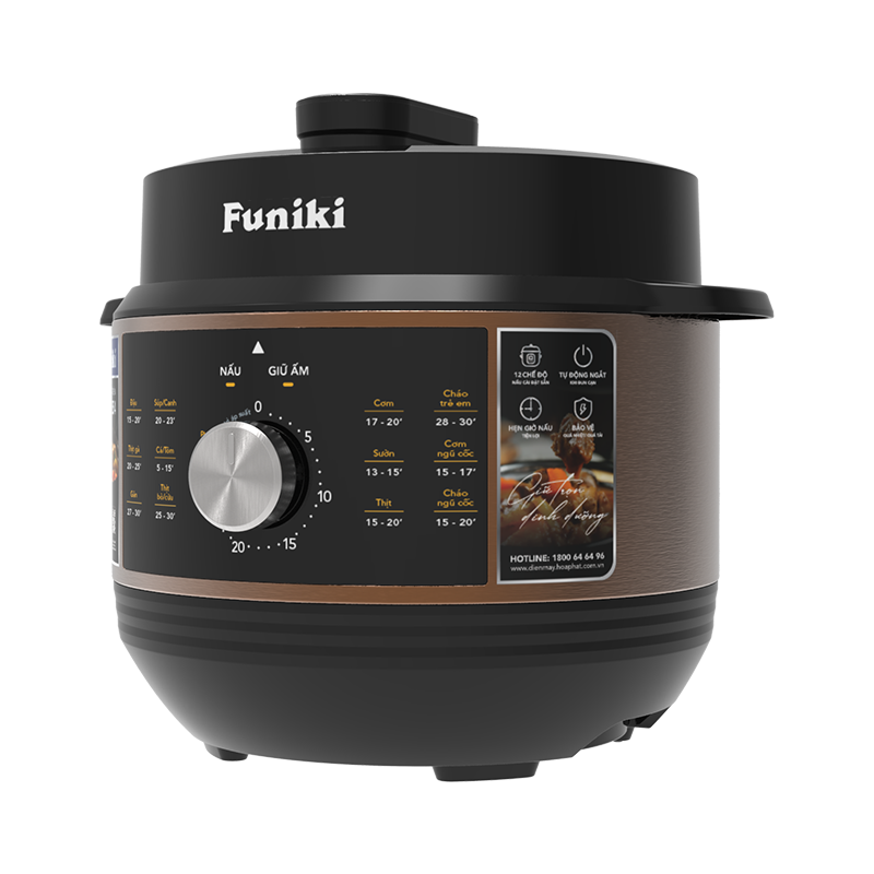 Nồi áp suất điện tử 6L Funiki HPC6854