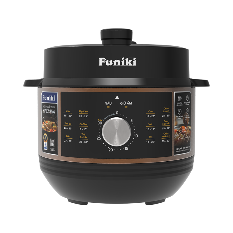Nồi áp suất điện tử 6L Funiki HPC6854