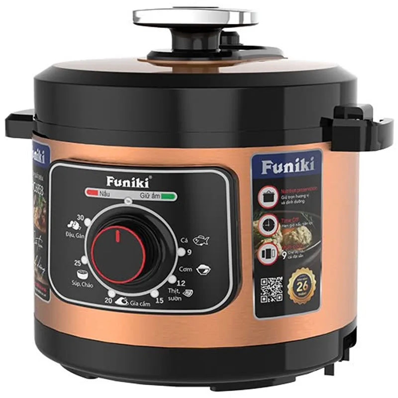 Nồi áp suất điện tử 6L Funiki HPC6858