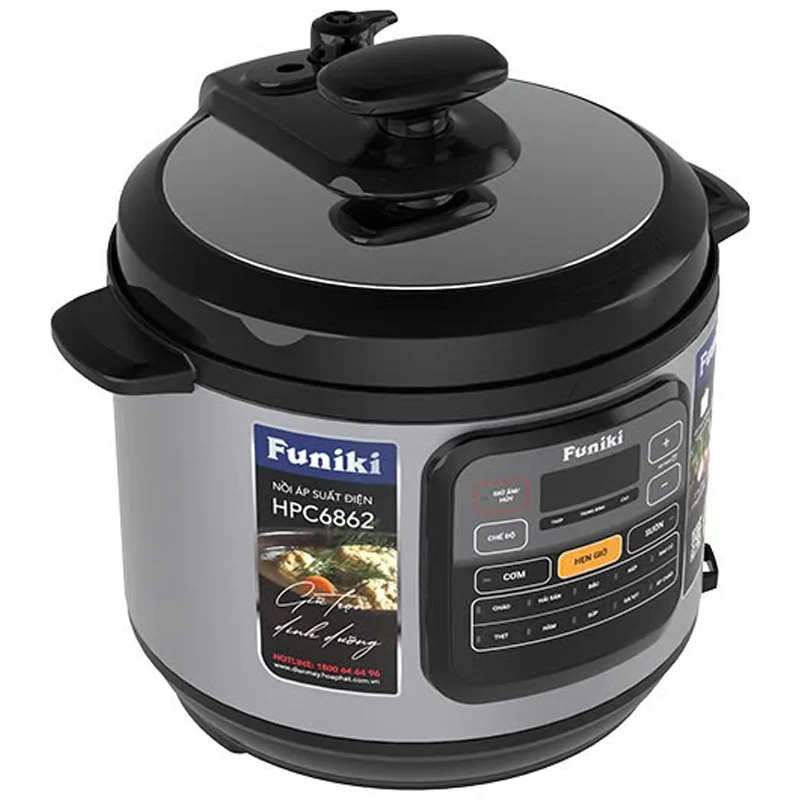 Nồi áp suất điện tử 6L Funiki HPC6862