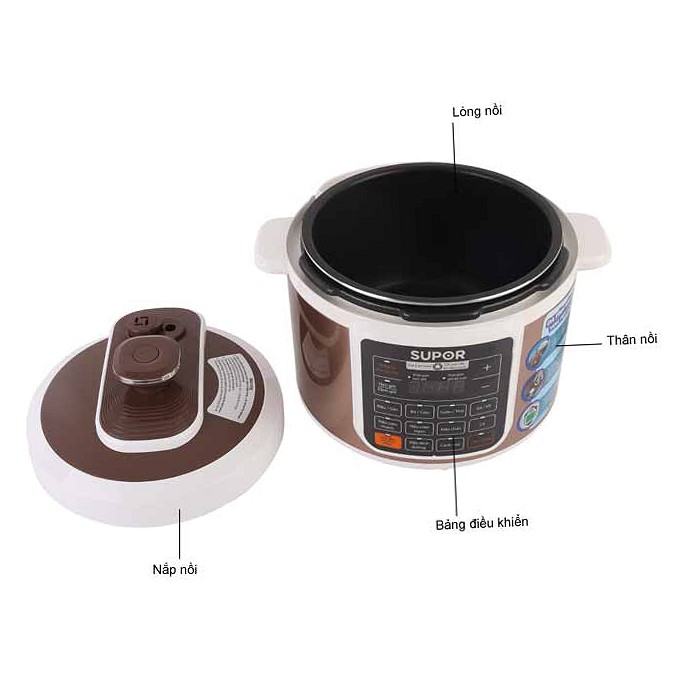 Nồi áp suất điện tử Supor CYSB50YC10DVN-100