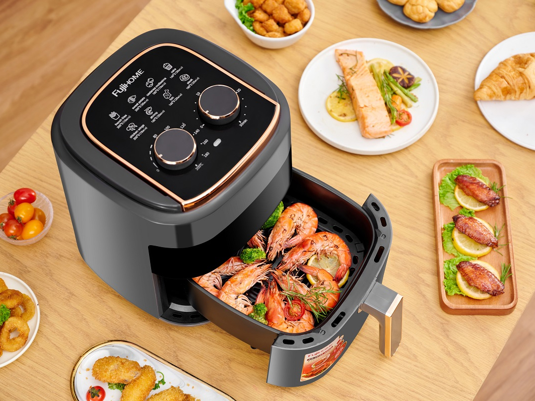 Nồi chiên không dầu 5,5L Fujihome A5GG