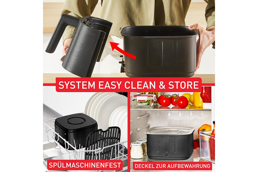 Nồi chiên không dầu 5L Tefal EasyFry Silence EY5528E0