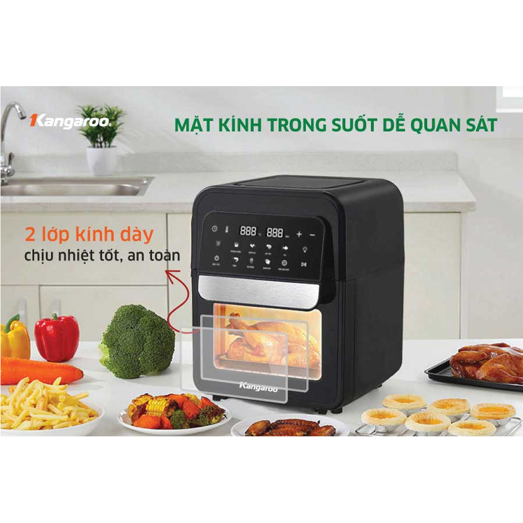 Nồi chiên không dầu 6L Kangaroo KG6AF2A