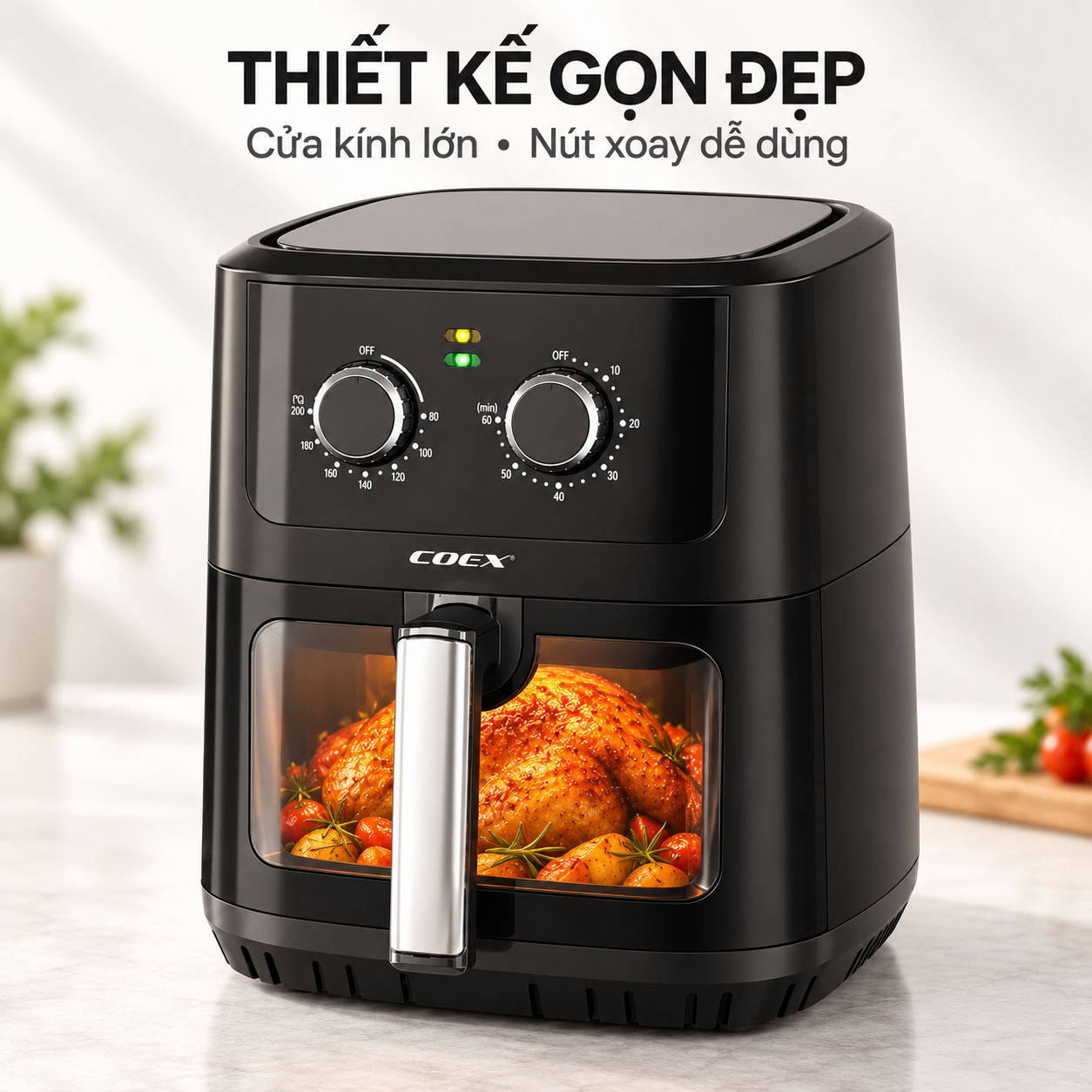 Nồi chiên không dầu Coex 6.5 lít AFC-3230