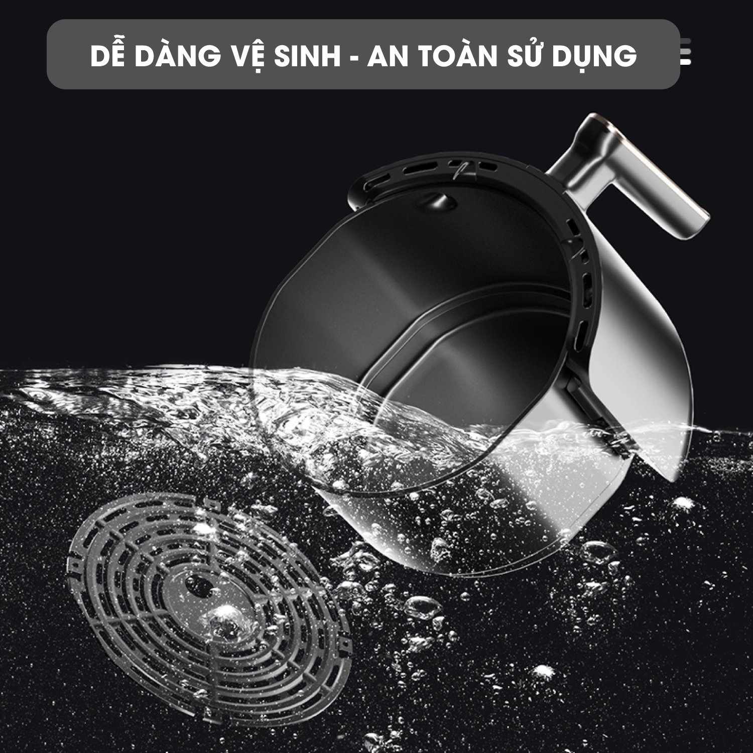 Nồi chiên không dầu KALITE Q8