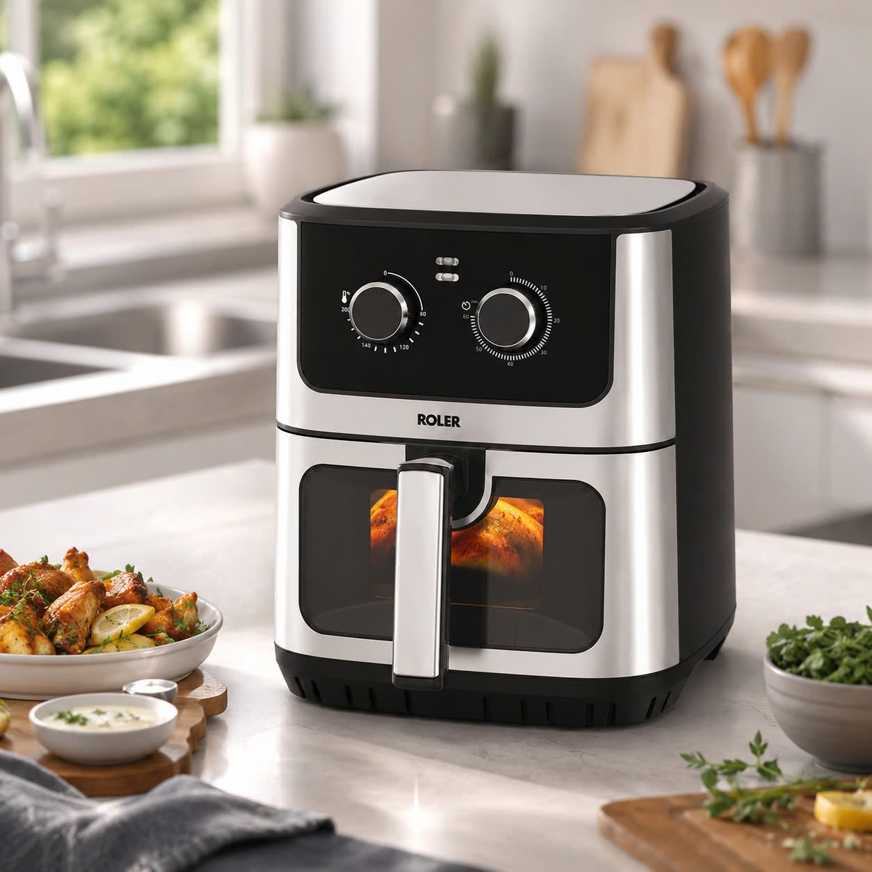 Nồi chiên không dầu Roler 6.5 lít RA-3131