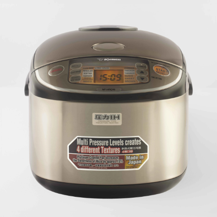 Nồi cơm áp suất điện tử cao tần 1,8L Zojirushi NP-HRQ18-XT-Japan