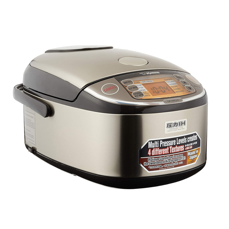 Nồi cơm áp suất điện tử cao tần 1L Zojirushi NP-HRQ10-XT-Japan