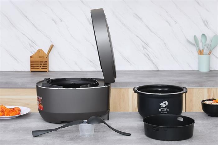 Nồi cơm áp suất đ.tử cao tần 1,8L Sharp KS-XW181V-S