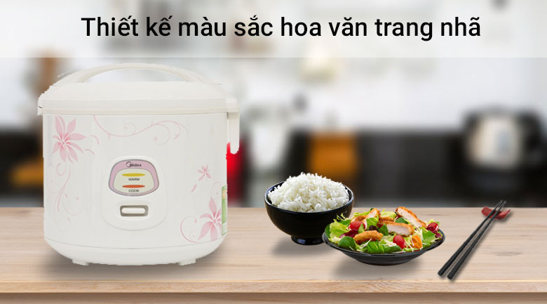 Nồi cơm điện 1.8L Midea MR-CM18SQ