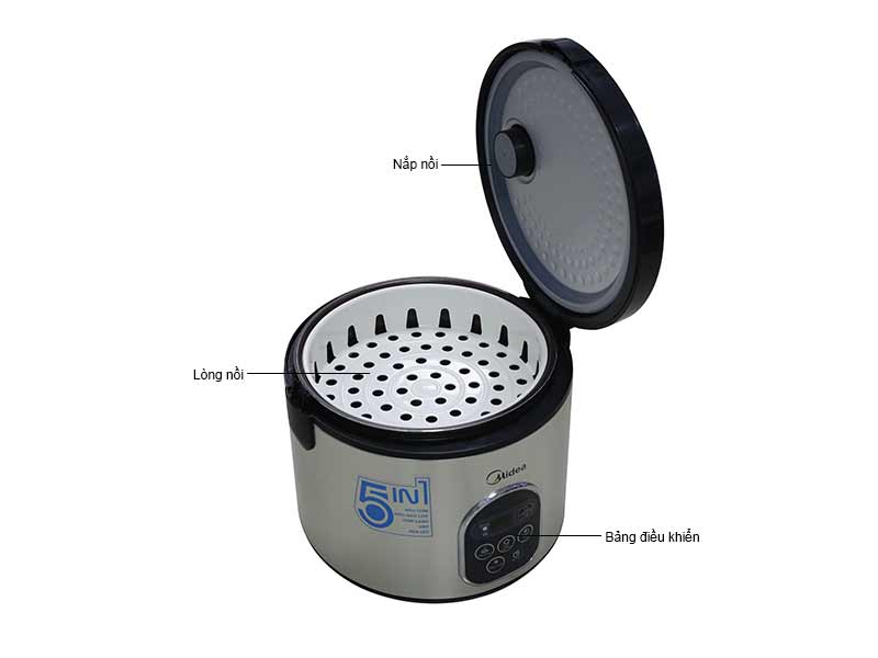 Nồi cơm điện 1.8L Midea MR-CD1816