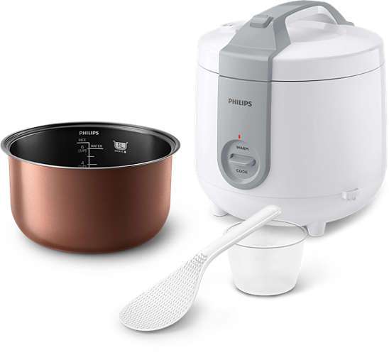 Nồi cơm điện cơ 1,8L Philips HD3115/66