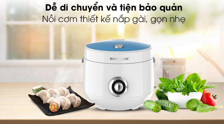 Nồi cơm điện 1.8L Sunhouse SHD8658/SHD8606