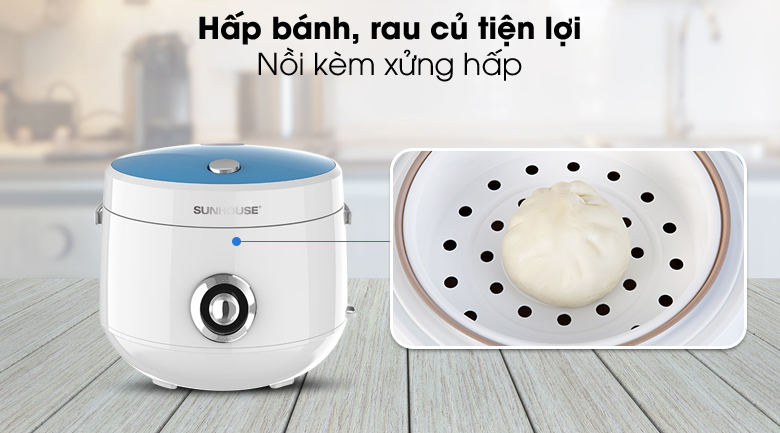 Nồi cơm điện 1.8L Sunhouse SHD8658/SHD8606