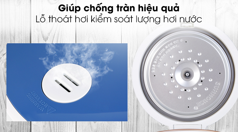 Nồi cơm điện 1.8L Sunhouse SHD8658/SHD8606