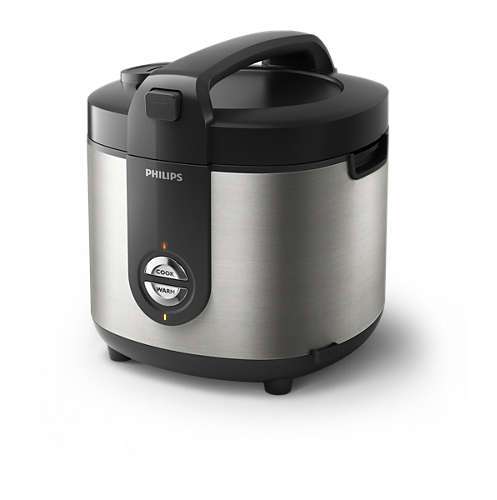 Nồi cơm điện 2L Philips HD3128 (Bạc)