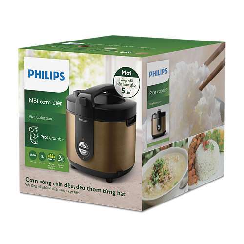 Nồi cơm điện cơ 2L Philips HD3132/68