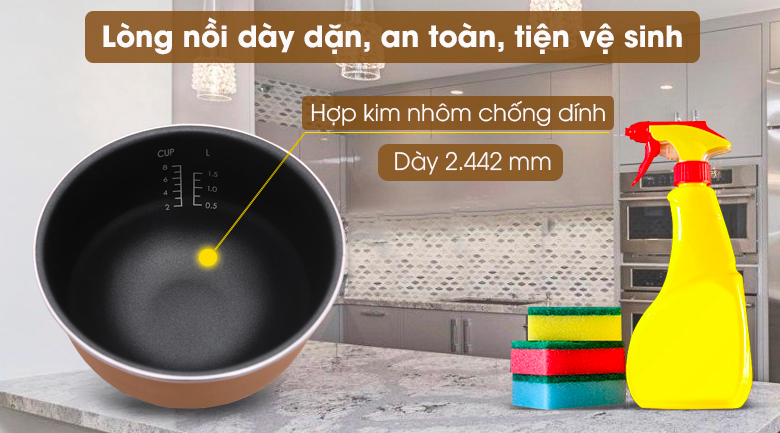 Nồi cơm điện cao tần 1.5L Sunhouse Mama SHD8955