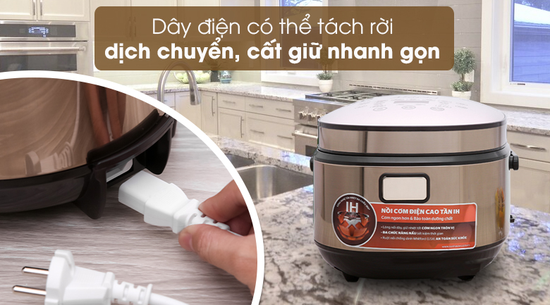 Nồi cơm điện cao tần 1.5L Sunhouse Mama SHD8955