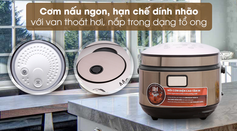 Nồi cơm điện cao tần 1.5L Sunhouse Mama SHD8955