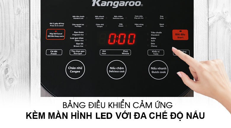 Nồi cơm điện cao tần 1,8L Kangaroo KG599N