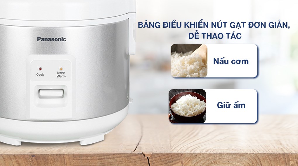 Nồi cơm điện cơ 1L Panasonic SR-MVN10LRAX