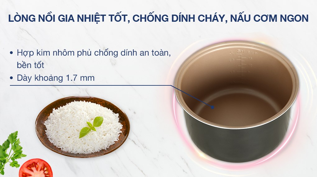 Nồi cơm điện cơ 3L Sunhouse SHD8305