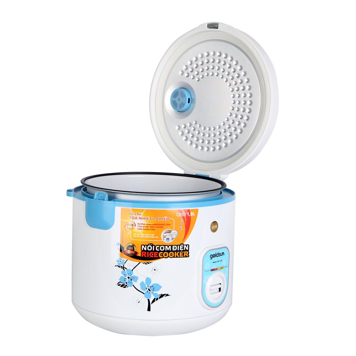 Nồi cơm điện cơ Goldsun GR-1182(LB) 1.8L